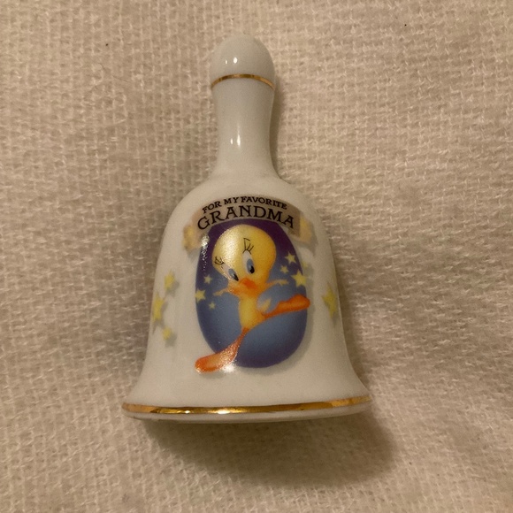 Looney Tunes Tweety Bird Bell “For My Favorite Grandma” Vintage 2000 - Picture 1 of 10